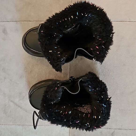 NWOT Totes Toddler Girls Lil Unicorn 2 Waterproof Flat Heel Winter Boots Sz: 5T - Picture 8 of 12